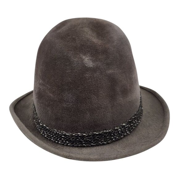 Vth Courtney Genuine Velour Fedora Royaltan DuPont Harry Levinson Mens Hat 7/8 - Picture 4 of 10